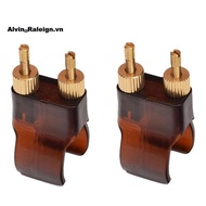 Professional Erhu String Adjusters- Brass Fine Tuners(2pcs), for Precise Erhu Tuning, Music Instrume