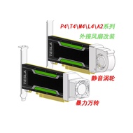 Tesla P4/T4/M4/L4/A2 Display Cartoon Use Turbo/Violent Fan Radiator