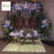 Dekorasi gebyok siraman untuk acara siraman pengantin untuk
