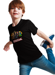Kizmoo Supercute_Roblox_Group T-shirt Top Boy Girl Ready Stock