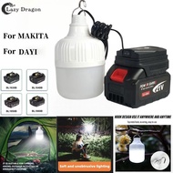 21V lithium battery emergency light bulb for MAKITA/DAYI/KEELAT/TANZU Portable Light Bulbs Outdoor C