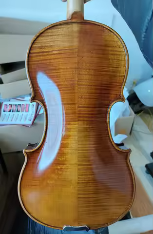 Antonio Stradivarius 1714 Soil Copy Professional Violin 4/4 Size #3856 Master European Spruce Handma