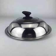 34CM Stainless Steel Wok Cover/Wok Lid/Pan Cover/Lid/Glass Wok