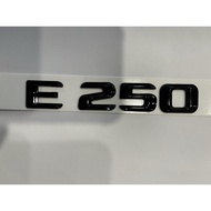 Mercedes Benz E250 Emblem Logo Gloss Black | Mercedes E 250 Emblem