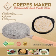 Non-stick risol skin mold CREPE MAKER HALOMURAH risoles wok spring roll pan darlung Non stick pan