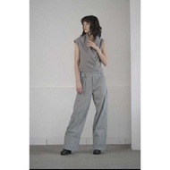 MOOROOAH | TOP GREY COTTON | GREY COTTON TOP