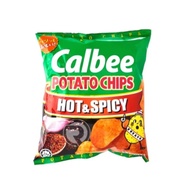 Calbee Hot and Spicy Potato chips 22g