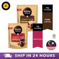 NESCAFE GOLD Dark Latte (34gX12s) / Americano (15g x12s)