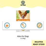 [100% Original Malaysia Ready Stock] Pet Hub | Advo Cate For Dogs S / M / L / XL (3 tube in 1 box)