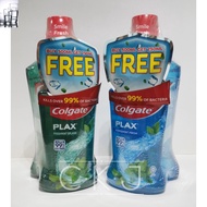 Colgate Plax Mouthwash 500ml + 250ml VALUE PACK (Peppermint / Freshmint)