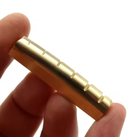 1pcs Guitar Nut 43mm Brass for Gibson Les Paul LP SG Style Electric or Acoustic Guitars