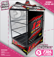 Stiker Decal SANGKAR KOTAK Sangkar BNR 12 Project Sangkar Spesial 12 Tahun BNR Sangkar Kicau MANIA K