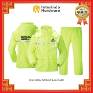 HIJAU Raingard Raincoat Motorcycle Raincoat Shirt Pants Green Suit