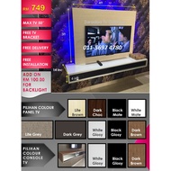 🔥 [FREE INSTALL &amp; BRACKET TV] 🔥 KABINET TV MODEN KONSEP MAMPU BELI RM749 🔥