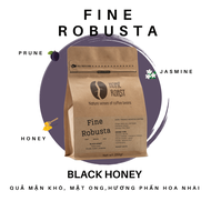 Cà phê Fine Robusta [Prune] Gia Lai Việt Nam - Black Honey - Rang Vừa