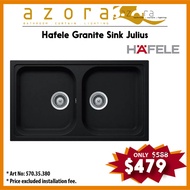 Hafele Granite Sink Julius 570.35.380