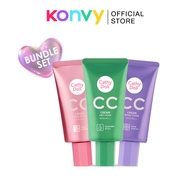 Cathy Doll CC Cream SPF50 PA+++ - Speed White/Speed Cover/Anti Acne (7ml / 50ml) [Bundle Set]