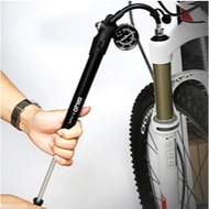 GIYO gs-41p High Pressure Air Fork Pump Shock Pump 300psi Bicycle Pump Lever Lock on Nozzle No Air L