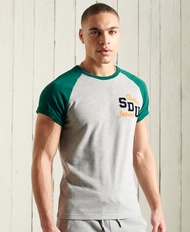 Superdry Chenille Varsity Raglan T-Shirt