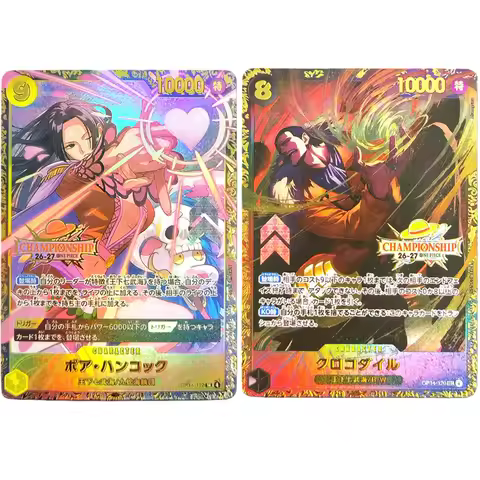 Proxy One Piece Card Japanese Championship 26-27 Prize Card Boa Hancock OP14-112 Crocodile OP14-120 