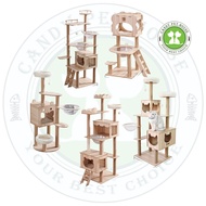 Cat Climbing Tree/Multi-Layer Wooden Cat Tree/Cat House