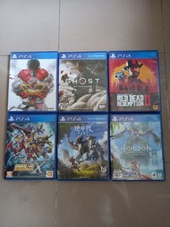 ps4 games 街霸5 街霸v 街頭霸王 street fighter 對馬戰鬼 ghost of tsushima rdr2 碧血狂杀 荒野大嫖客  超級機器人大戰 機戰x srw   地平線 零之曙光 地平線西域禁地 地平線2 horizon forbidden west 可免費升級ps5 版本 ver shadow of mordor 星球大戰 star wars 天命 destiny 異塵餘生4 fallout 4