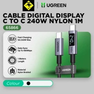UGREEN DIGITAL DISPLAY DATA CABLE 240W C TO C 1 METER 65866