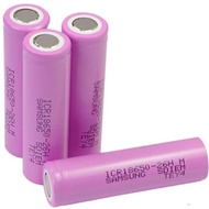 Batetery 2600mah 26f daya asli baterai lithium SDI battery icr 18650