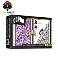 PLASTIC POKER COPAG 1546 ELITE PURPLE-GRAY