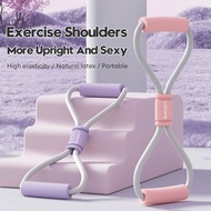 8 Figure Pull Female Open Back Elastic Band Pull Rope Home Fitness Yoga Stretching Pull String Pull 