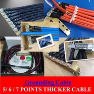 Grounding Cable Viper Grounding JWP Earth Cable Lipan Bara 500Amp Made In Taiwan 5 Point 6 Point  Ea