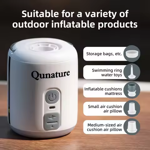 Electric Air Pump Qunature Electric Air Pump Multifunctional Inflatable Extract Gas Pump Camping Air