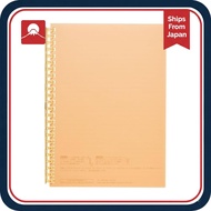 Ring Notebook LIHIT LAB Oopun Orange A5 Spiral Notebook