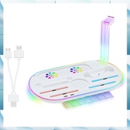 [G V W E] For Switch 2 NS2 Controller Charging Stand Multi-Function Dock with RGB Lighting Cooling S