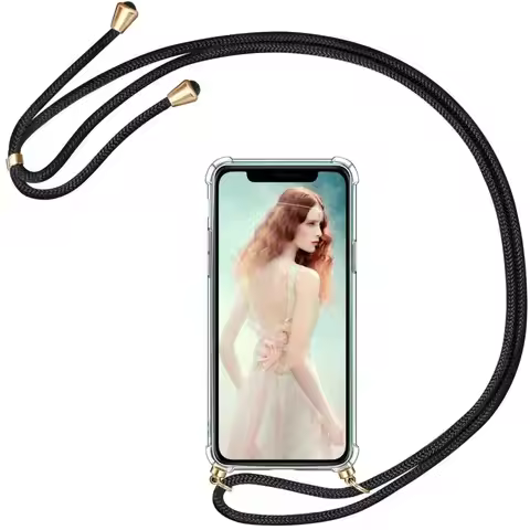 Clear Case For Huawei Honor X8B X6B X7B X9B X6A X7A X8A X9A 200 Lite Magic 6 5 Crossbody Lanyard Nec