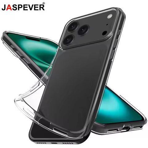 Ultra Thin Silicone Soft Case For iPhone 17 Pro Max iPhone17 Air Transparent Clear Cover For iPhone1