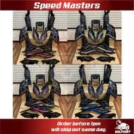 SPEED MASTER BODY COVER SET RSX150 WINNER-X STRIPE MKV HP4 BATMAN WINNER BLACK COVERSET RSX150 CRYST