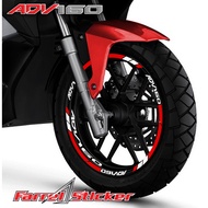 Rim sticker rim sticker adv 160
