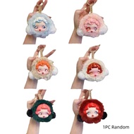 Búp bê SP nhỏ Tượng búp bê Skullpanda Mô hình sưu tầm Đồ trang trí dây chuyền nhồi bông hoạt hình V