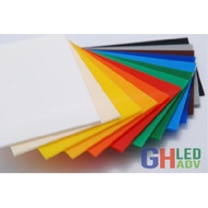 Colour Acrylic Sheet 2.0mm [12" x 12"]
