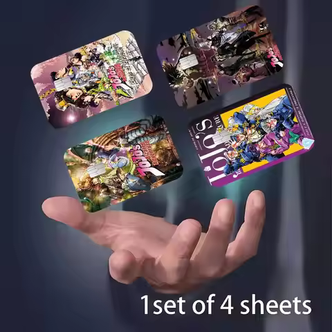 JoJo Bizarre Adventure Anime Anime Cartoon Sticker Film Skin For Credit Card Debit Bank Bus Card