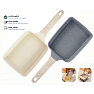 Tamagoyaki Pan Square Omole Egg Pan Marble Non-Stick Square Pan