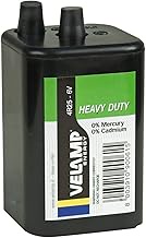 Velamp Square Battery 4R25 Zinc Carbon 6V For Flashlights, Street Turn Signals, DIY High Resistance