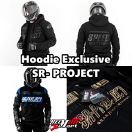 Hoodie SR PROJECT (With PROTECTOR) Exclusive Bikers Hoodie Jacket SR-PROJECT SRPROJECT SRP