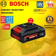 SYK Bosch Lithium-Ion Battery 4.0AH EXBA18V-40 Rechargeable Power Tools Battery 18V Bateri 1600A036Z