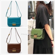 JK1 [Ready Stock] CNK CK2-80781400 Medium Size Retro Flap Shoulder Women Square Sling Bag
