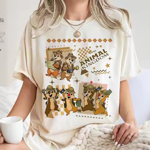 Chip N Dale Safari Shirt, Animal Kingdom Shirt, Safari Shirt, Chip and Dale Trip Tee, Chip and Dal R