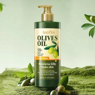 SADOER Olive Shower Gel Oil Emollient Smooth Moisturizing Body Wash Delicate Fragrance Shower Gel
