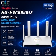 Ruijie Reyee RG-EW3000GX AX3000 WiFi 6 Dual WAN Gigabit Router 3000Mbps 5 Antenna