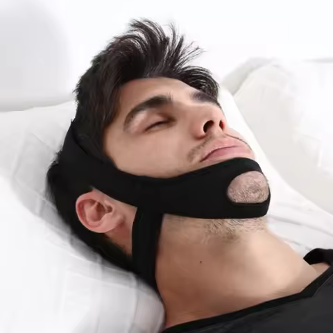 New Neoprene Anti Snore Stop Snoring Chin Strap Belt Anti Apnea Jaw Solution Sleep Support Apnea Bel